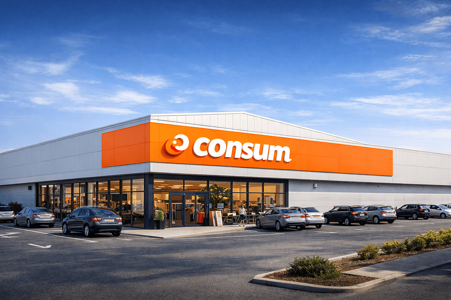 Proyecto de cubierta industrial para Consum